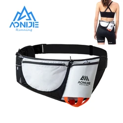 AONIJIE-Unisex Outdoor Saco Da Cintura, Sports Belt Fanny Pack, Pode Segure 450ml Garrafa, Apto para Correr, Maratona, Caminhada, Ginásio, W8119