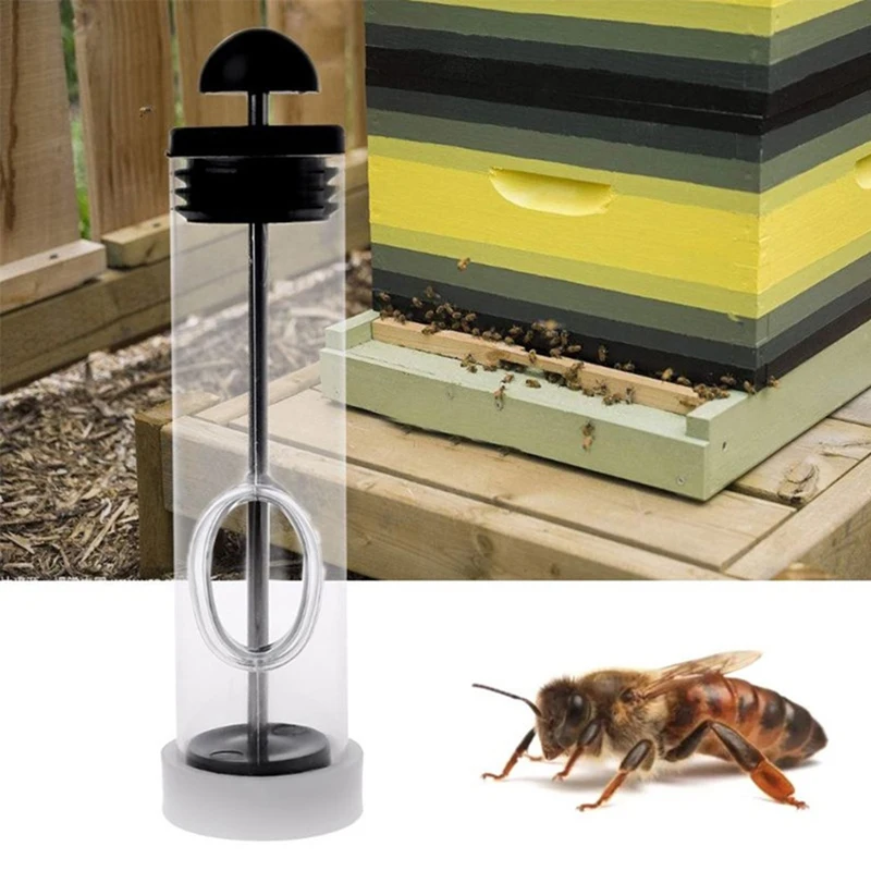 Queen Bee Mark Bottle Bee Queen Capture Cage Catch-King Non-Toxic Catcher Apiculture Labeled Beekeeping Tool