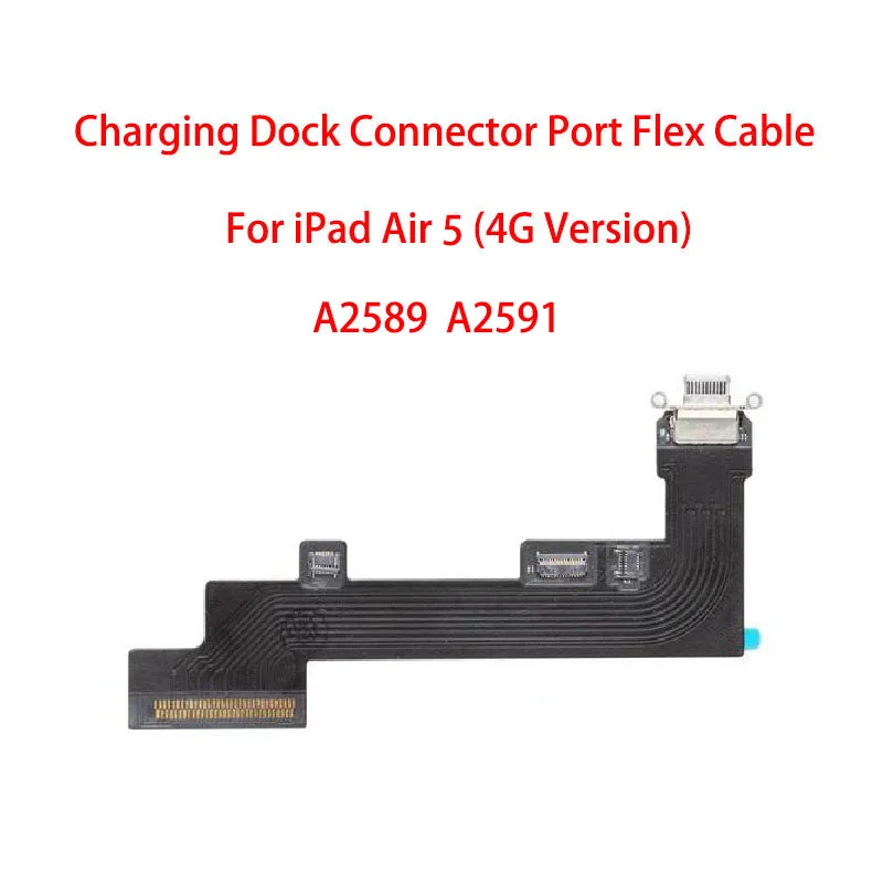 10PCS USB Charger Charging Dock Port Connector Port Plug Flex Cable For iPad Air 5 2022 A2588 A2589 A2591