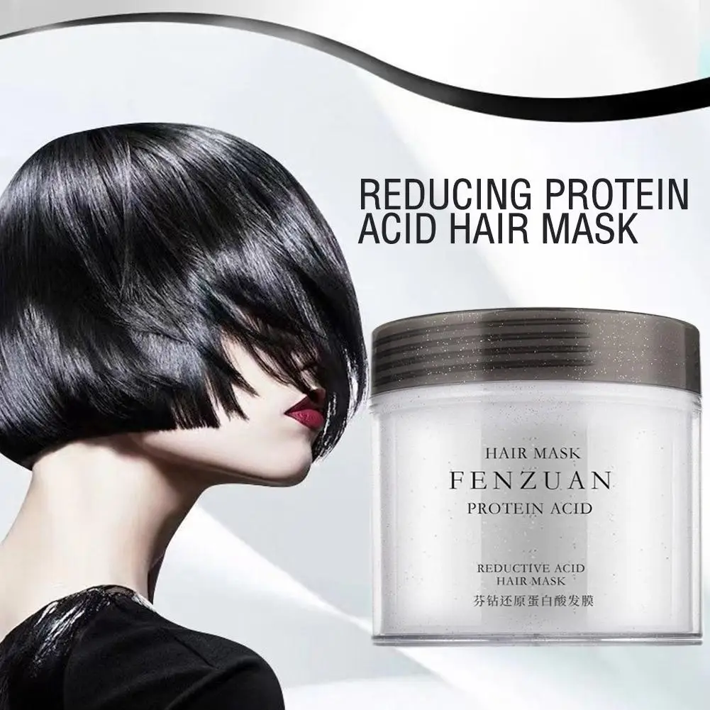 

500ml Smoothing Keratin Hair Mask Nourishing Straightening Hair Care Hair Treatment Frizz Products Damaged Repair V6U2