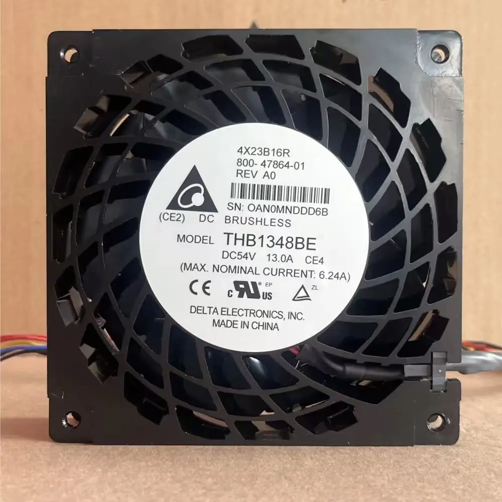 Image of 135-mm-Lüfter für Original Delta 13538 48V 13A Hochleistungslüfter THB1348BE Vollaluminiumrahmen Server/Telekommunikation