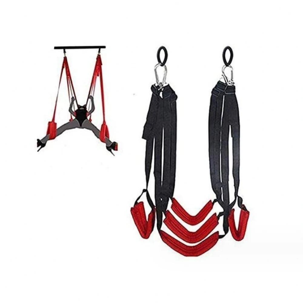 Sex Swing Metal Tripod Stents Sexual Furniture Fetish Bondage Adult Products Chairs Hanging Pleasure Sex Toys for Couples Women