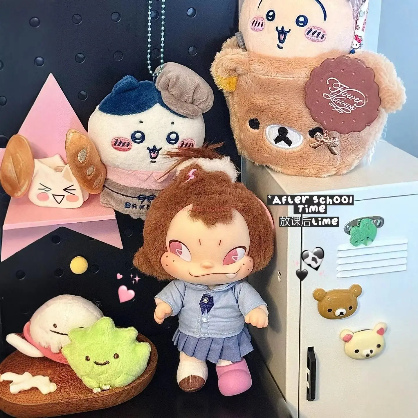 NINNIC Free Style Plush Blind Box Fantazyjny Brelok Zwierzątko 6 Miękkich Zawieszek Dekoracja Plecaka Modny Prezent Zabawka