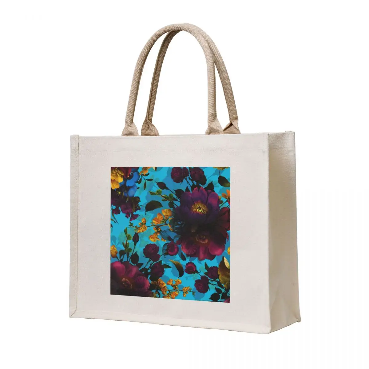 

Moody florals - Mystic Botanical Night Garden 13 Tote Bag Fabric bag Shopper bag tote men women