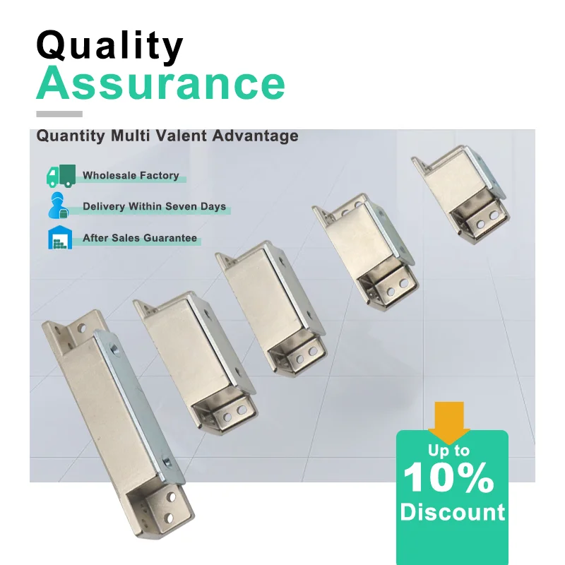 

Strong magnetic buckle suction door zinc alloy for heavy-duty trucks containers ships and household building materials