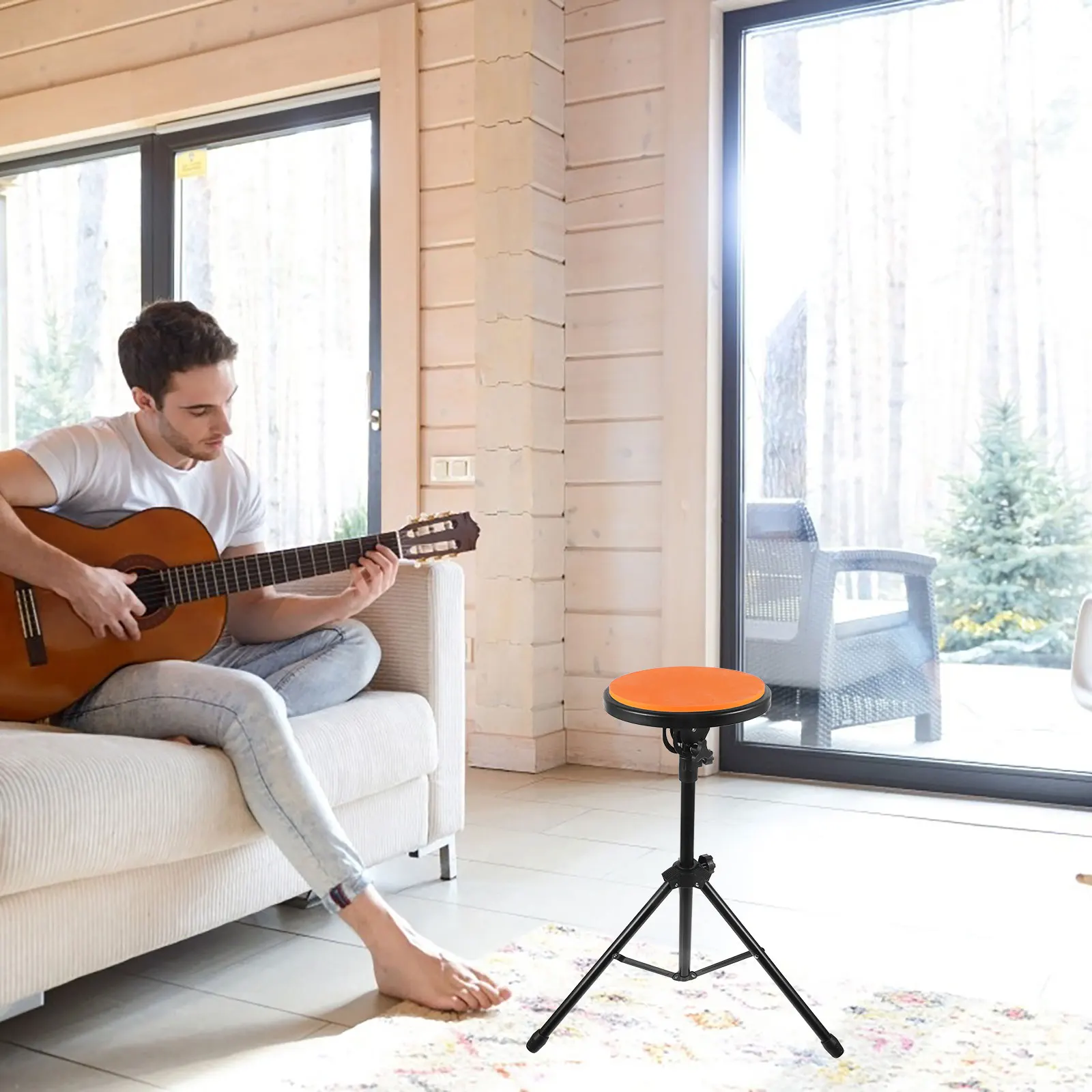 

Dumb Drum Practice Set Drummer Pads Supplies with Stand Drumming Kit for Mute Beginner