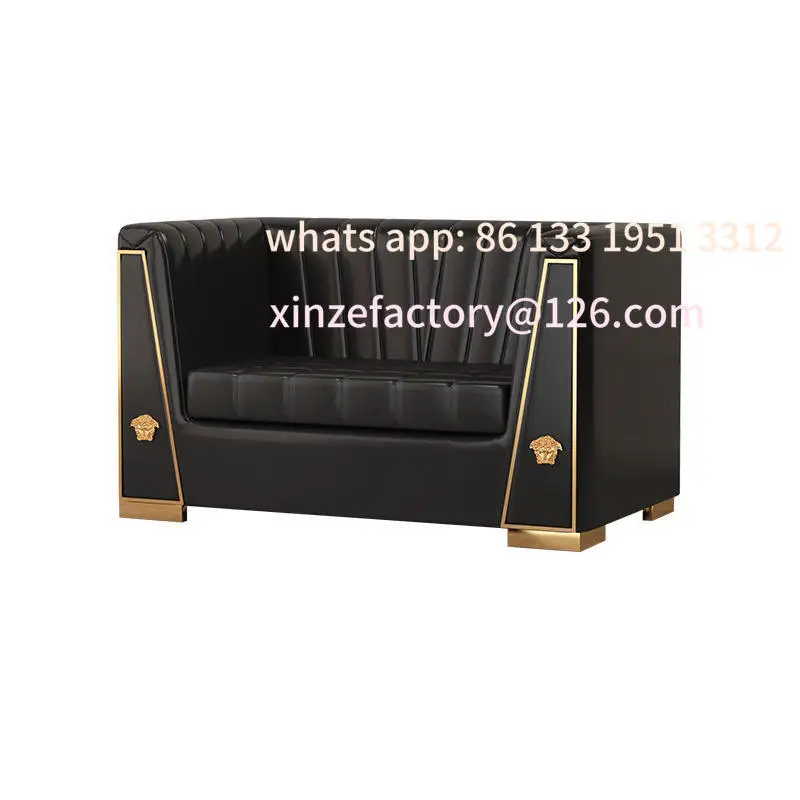 

Customizable industrial style retro bar cafe table and chair combination bar sofa pub western restaurant catering shop booth com