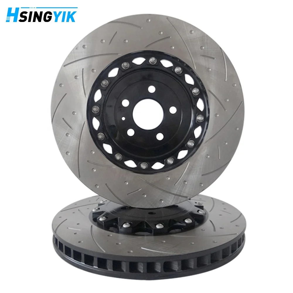 4H0615301AL 400mm 420mm Customized Floating Front Brake Disc Rotor For Audi For S6 For S7