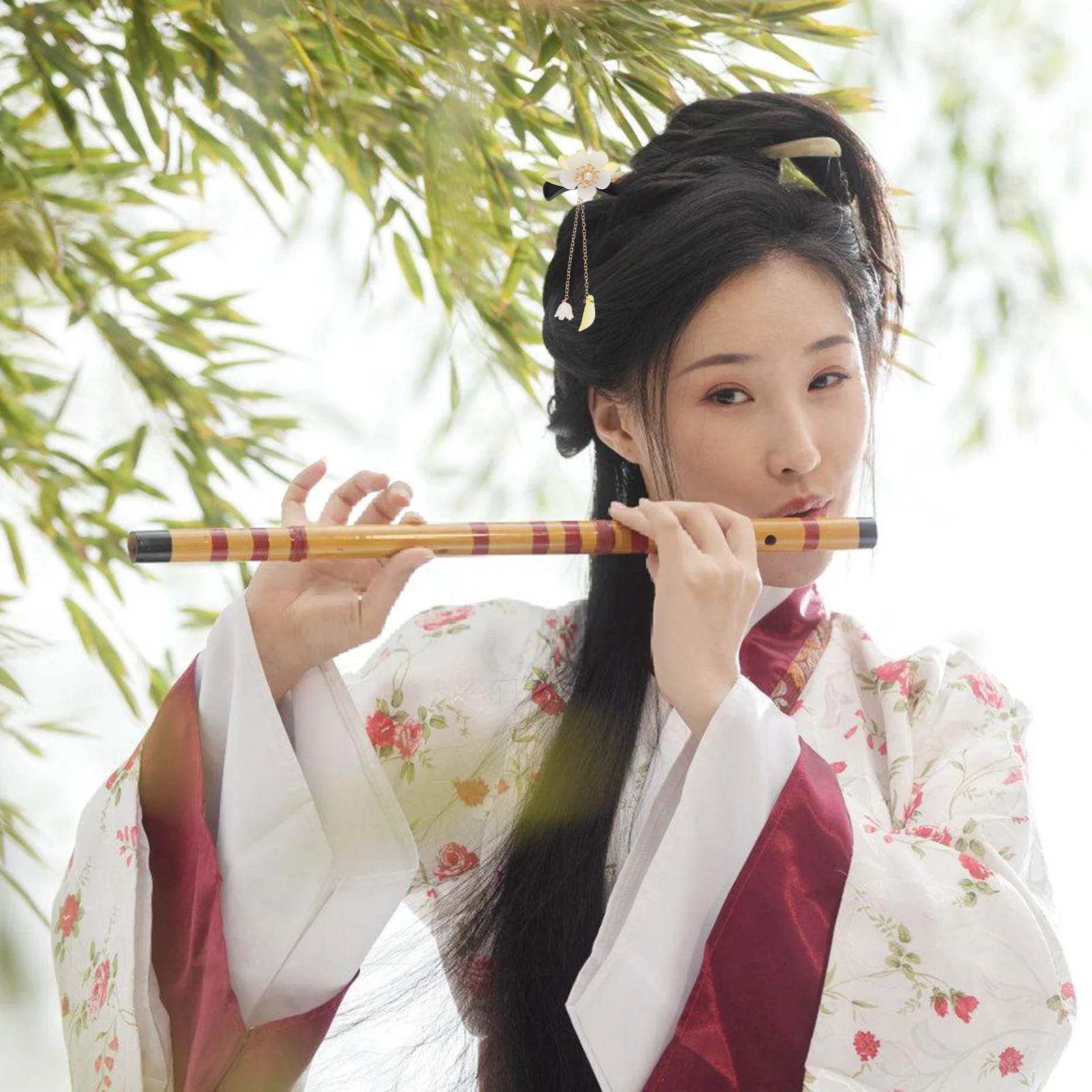 

2 Pcs Hairpin Accessories Ancient Style Wood Chopstick Decorative Pins for Hanfu Hairstyle Chinese Sticks Hair Styling