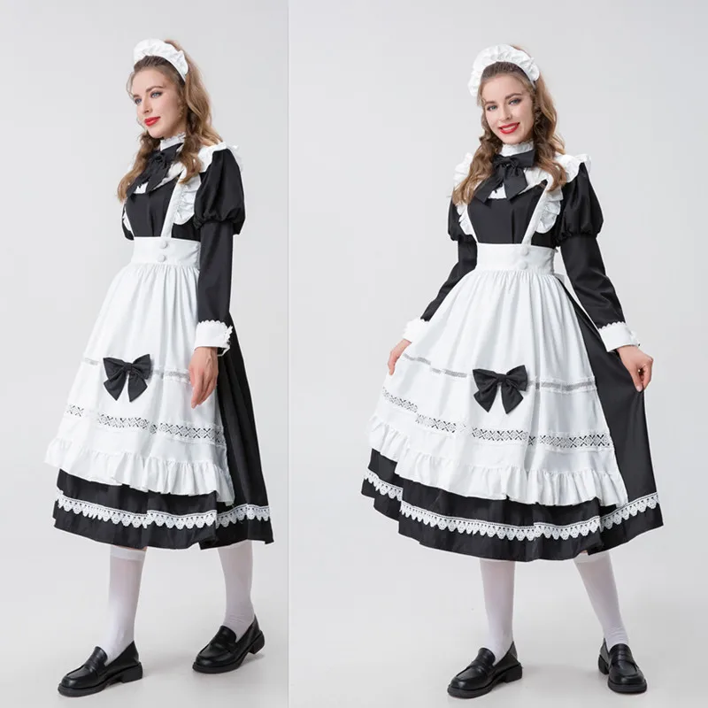 زي تنكري نسائي للهالوين، زي خادمة، زي عاملة راقية، فستان كيمونو، زي للمؤتمرات السنوية والحفلات، زي تقليدي صيني للعب الأدوار