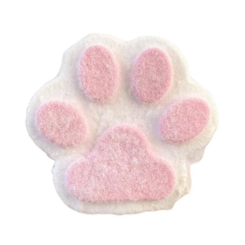 Squishy Rubber Cat Pawtoy - Fuzzy Marshmallow Feel, Stress Relief Hand Relaxer, Anti-Stress Squeeze Toy For All Ages