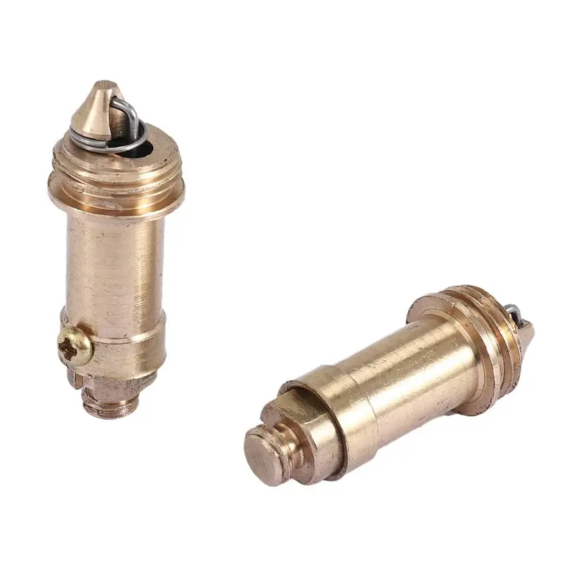 CYCLI-24 PCS Sink Plug Replacement Basin Bath Waste Click Clack Spring Brass Plug Bolt For Kitchen Sink Bath Tub Drain Stopper