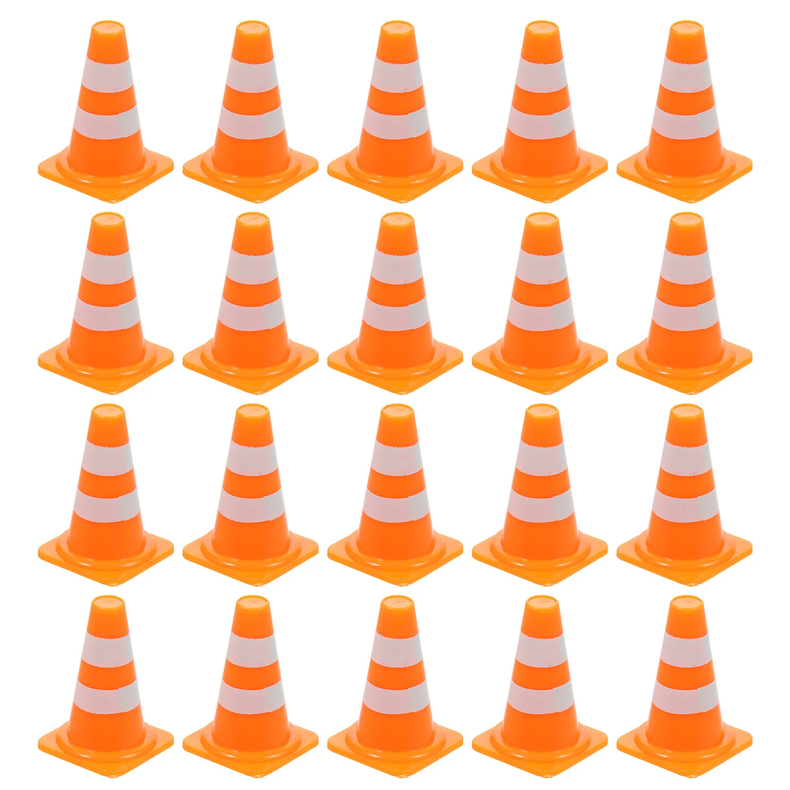 30 قطعة ألعاب معرفية لحركة المرور مخاريط صغيرة علامات الطريق المتاريس السلامة متعة البناء لعبة تعليمية للأطفال خفيفة الوزن المدمجة