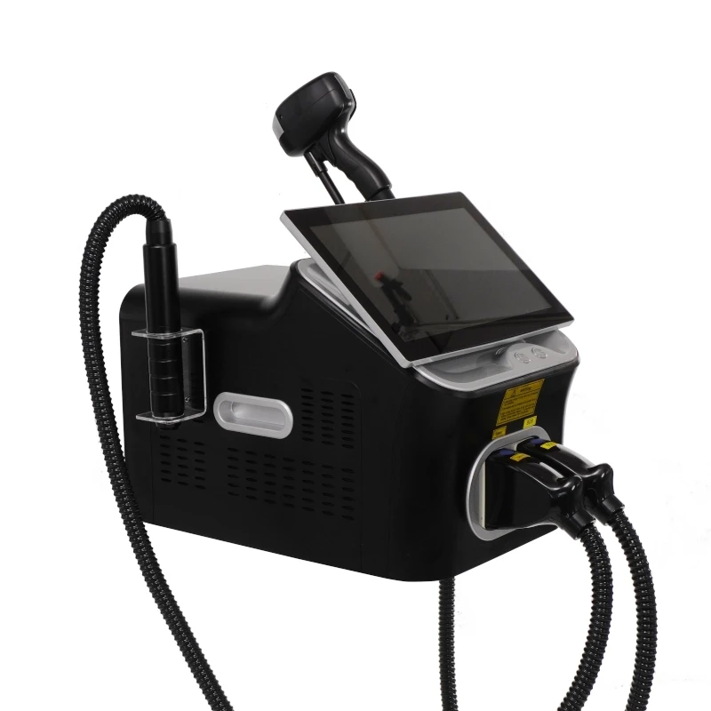 

Портативный диодный лазер для удаления волос 755нм 808нм 1064нм, Ice Titanium, 3 длины волны, 2000Вт, безболезненное перманентное удаление волос