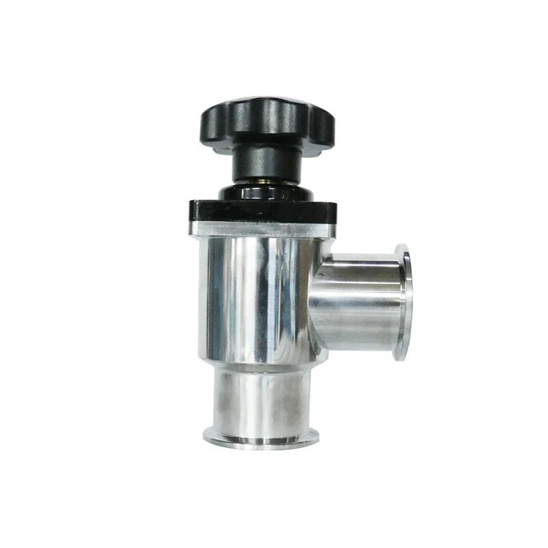 high vacuum angle valve KF40 reasonable price manual driven type factory sales EVGD-J40B(KF)S