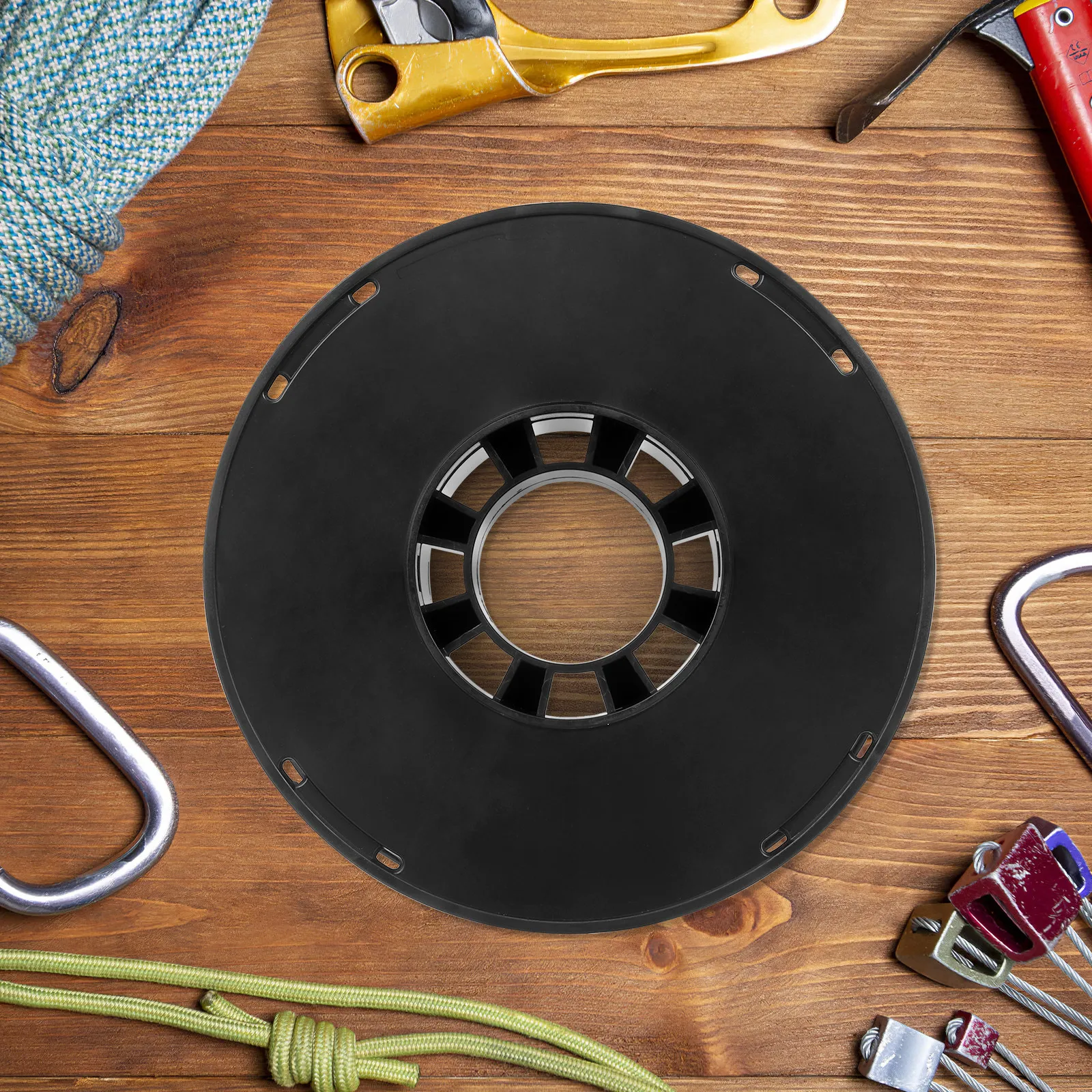 Cord Storage Reel 88Mm Compact Plastic Cable Organizer for Camping Motorhome Extension Cord Cable Reel Spooler