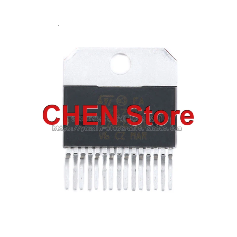 1PCS/10PCS ST TDA7377 ZIP-15P singlechip Audio amplifier TDA 7377 zip15p 2x30W DUAL/QUAD POWER AMPLIFIER FOR CAR RADIO