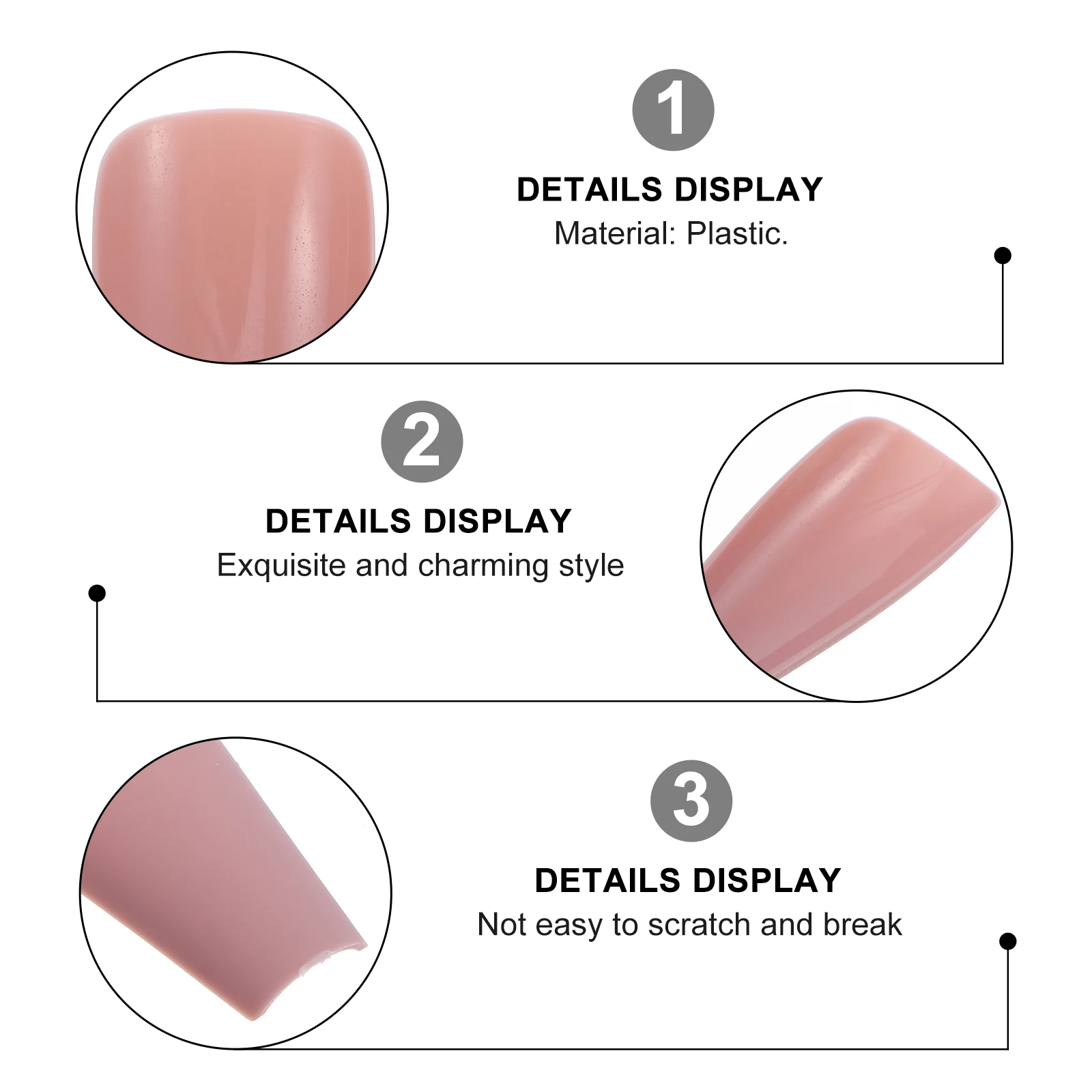 

100 Pcs Long Coffin Shape Matte Plastic False Nails Full Cover Press On Nail Tips Extra Long Ballerina Fake Nails Manicure