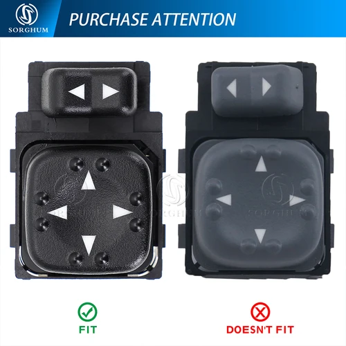 Imagen 2 del producto SORGHUM-Interruptor de espejo retrovisor para Chevy Chevrolet Silverado Avalanche Tahoe GMC Sierra, 15720127, 15045085