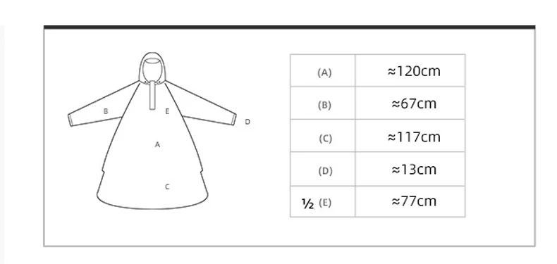 Rockbros Radfahren Regenmantel Frauen Männer im Freien wasserdichten Umhang Regenschutz Windschutz Reisen Camping Wandern Regen Poncho mit Kapuze – Detail 14