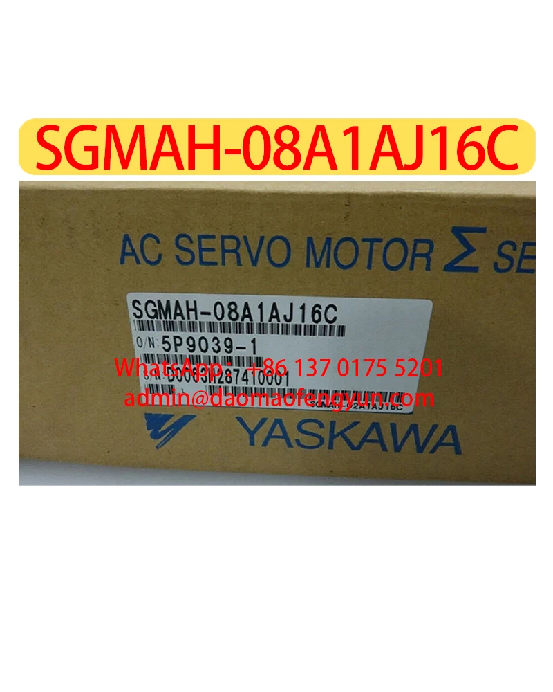 

SGMAH-08A1AJ16C Совершенно новый серводвигатель, оригинальный, быстрая доставка, SGMAH 08A1AJ16C