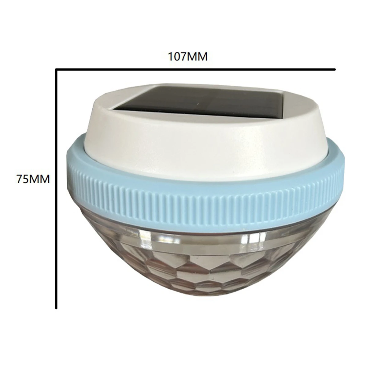 Solar schwimmende Pool Licht schwimmt Lampen für im Freien wiederaufladbare LED-Lampe angetrieben Beleuchtung Weihnachtsdekoration Dekorationen Zuhause