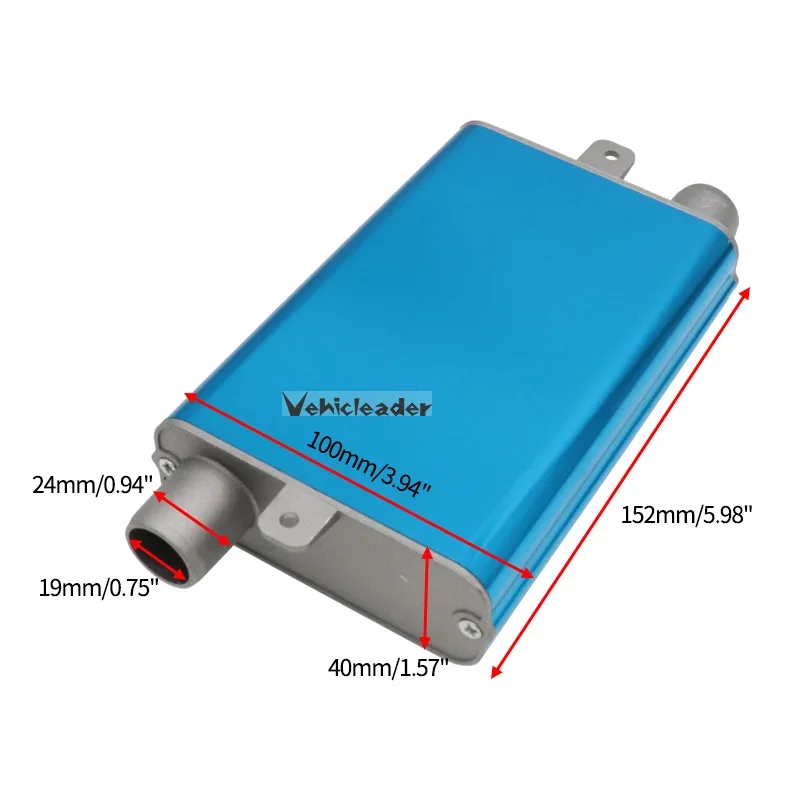 24 مللي متر كاتم الصوت ترقية دعامة تثبيت مشبك سيارة مُسخّن الهواء العادم الأنابيب الصلب ل Webasto Eberspa R3s0 #5