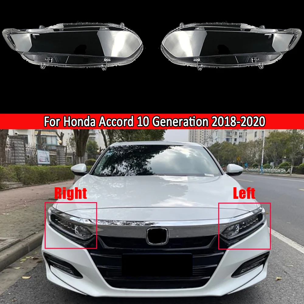 

Headlamp Cover Lens Glass Lamp Shade Headlight Cover Transparent Lampshade For Honda Accord 10 Generation 2018 2019 2020