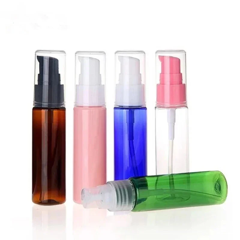 

30ml 30Pcs Refillable Lotion Bottle Plastic Cream Shampoo Pump Bottles Empty Cosmetic Containers Essential Oil Travel Bottle