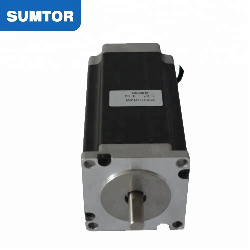 SUMTOR NEMA 23 Stepper Motor 57HS11242A4/B4D8/EP Single And Double Shaft 57BYGH Stepping Motor 112mm 4.2A Big Torque 3Nm.