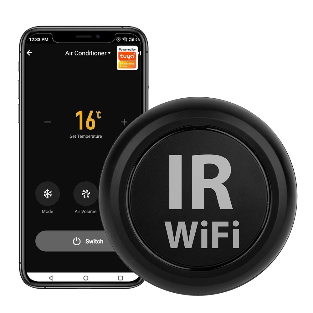 Tuya Smart Life APP IR Remote Control WiFi Home for Air Conditioner ALL LG TV Garage Door Support Alexa,Google