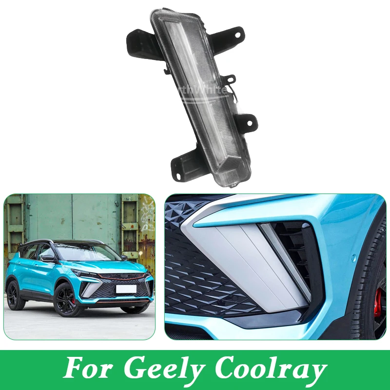 Daytime Running Light DRL For Geely BinYue COOL Geely Coolray proton X50 Front Bumper Fog Lamp Fog Light