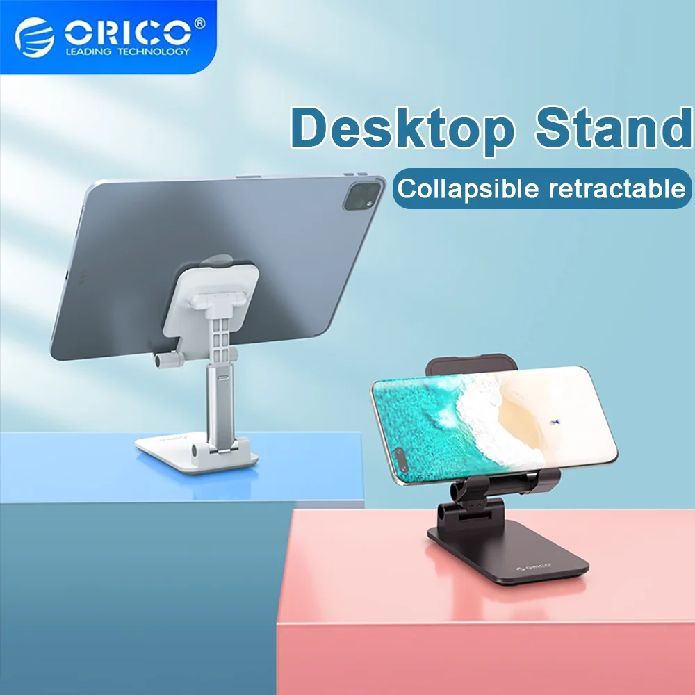 

ORICO Adjustable Desktop Phone Stand for IPhone Ipad Samsung Xiaomi HUAWEI Desktop Stand Desktop Phone Foldable Extended Support
