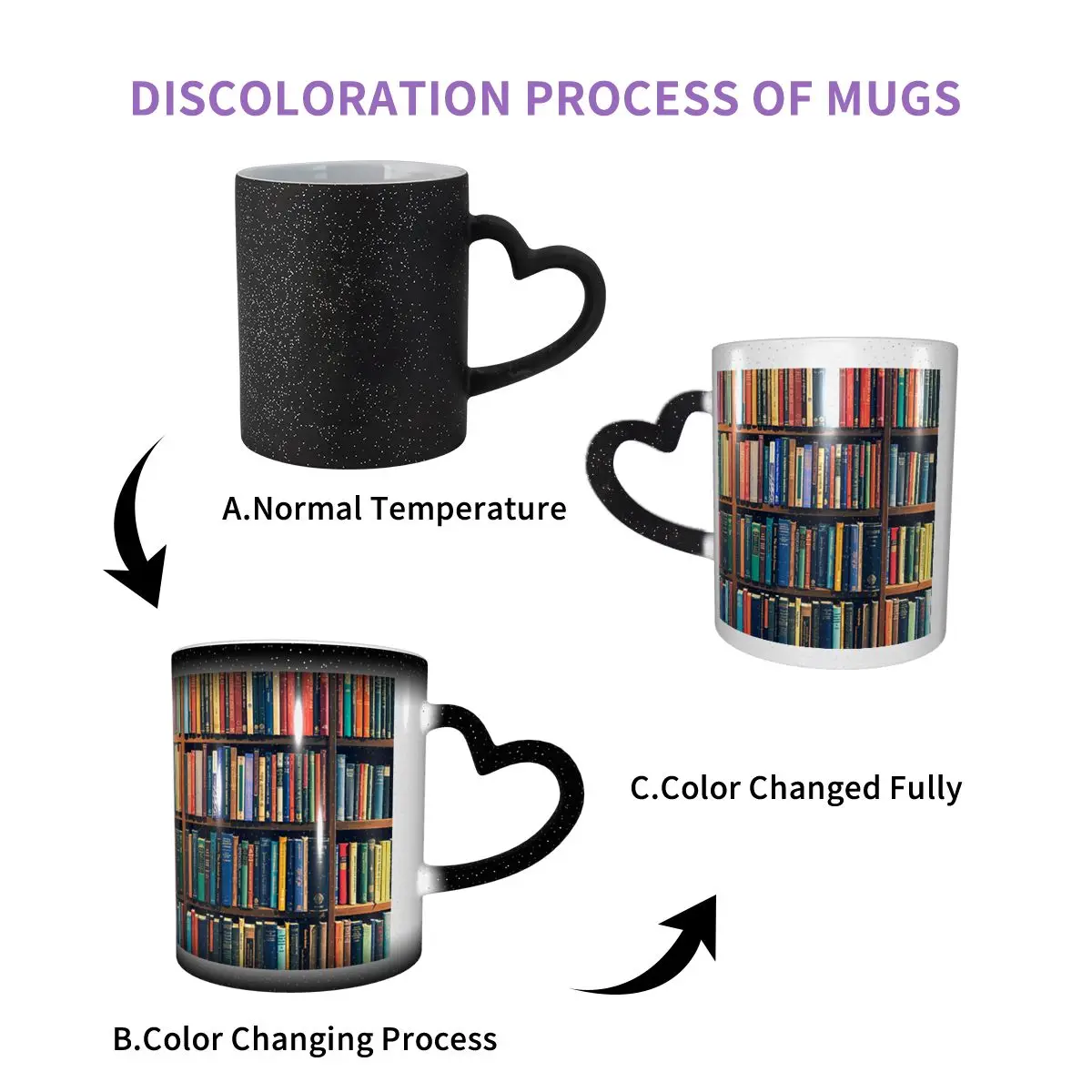 Education Library Book Mug Funny Ceramic Coffee Cups Tea Mugs Milk Cup Drinkware Gifts for Friends