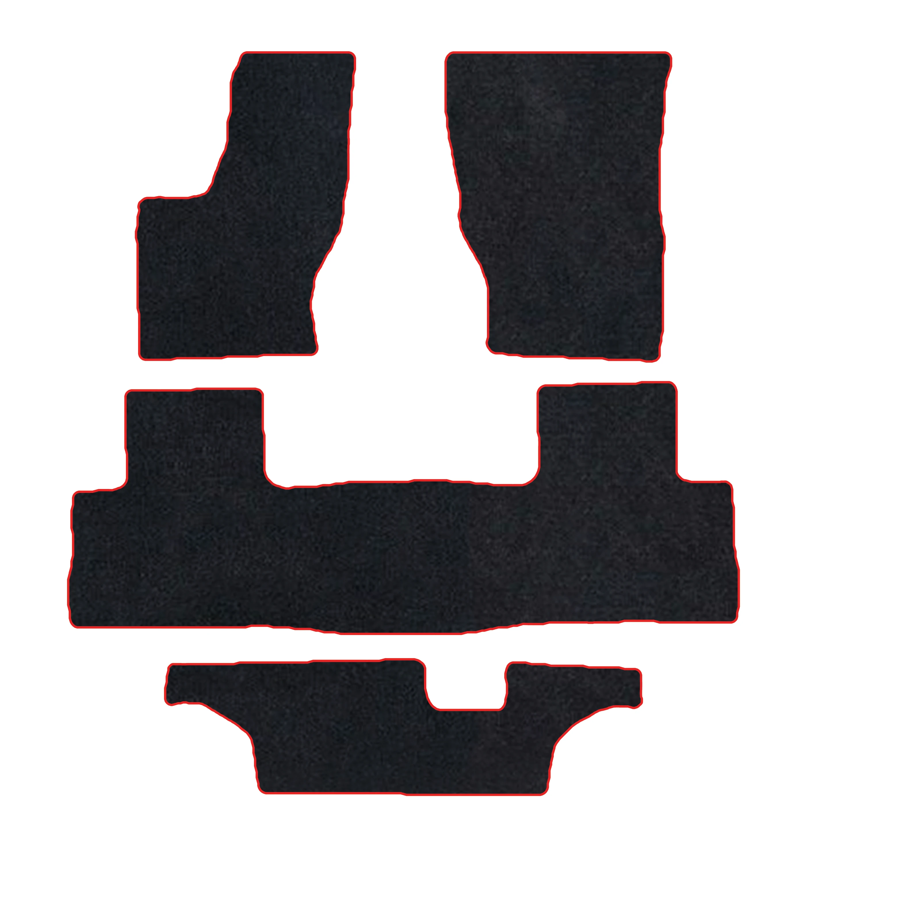 

Car Mats With Buttons Waterproof Non-Slip For Land rover Discovery sport 2014–2025 L550 7Seat Car-Specific Mats Floor Mats