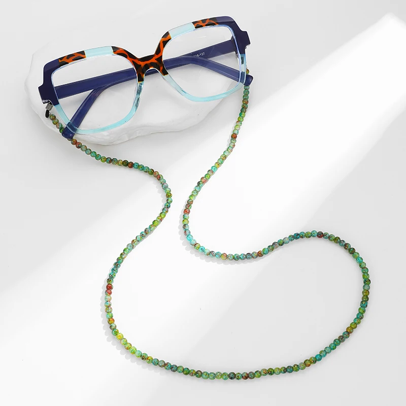 

Withyoo Colorful Beaded Eyeglass Chain Unisex Fashion Eyewear Accessories Wholesale Hot Sale for Women And Men