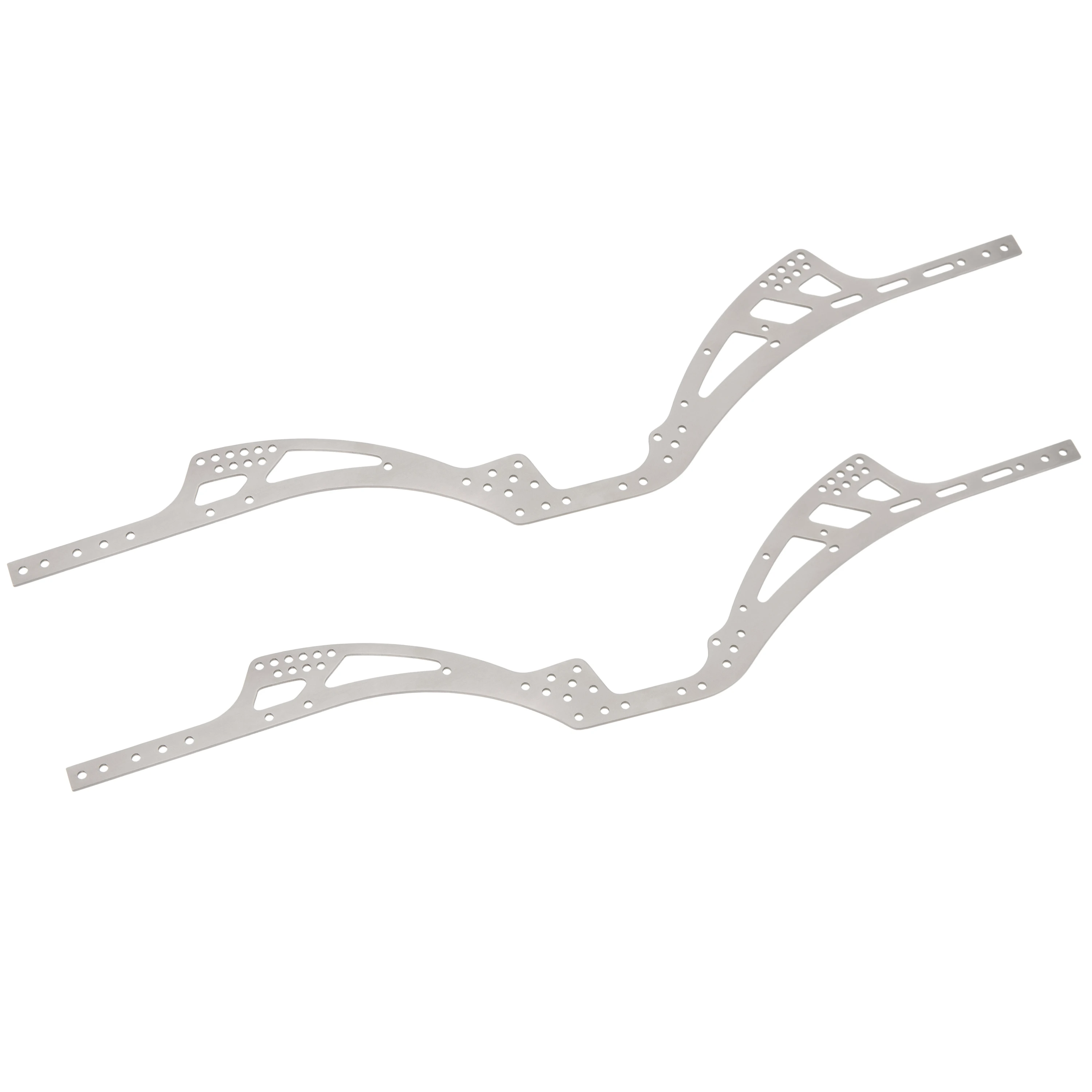 MEUS Racing Gold Rush V2 Titanium TC4 Chassis Frame Rails for 1/10 Axial SCX10 SCX10 II Capra 1.9 UTB