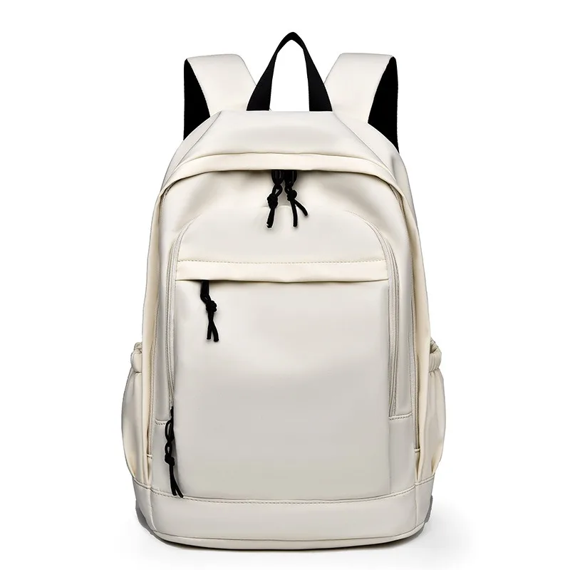 Men Backpack Lightweight Large Capacity School Bookbag Middle Student Business Laptop Bag Simple Organizer