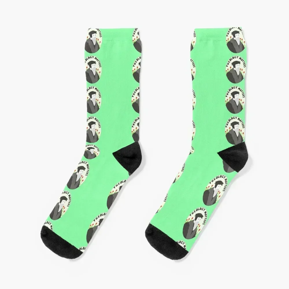 

Theology Matters Socks snow custom anti-slip summer Men's Socks Women's