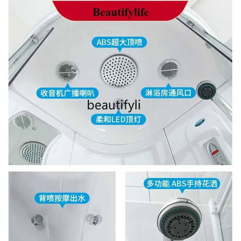 

ssIntegral shower room, integrated household bathroom, glass partition, bath room, bath room, bathroom F56