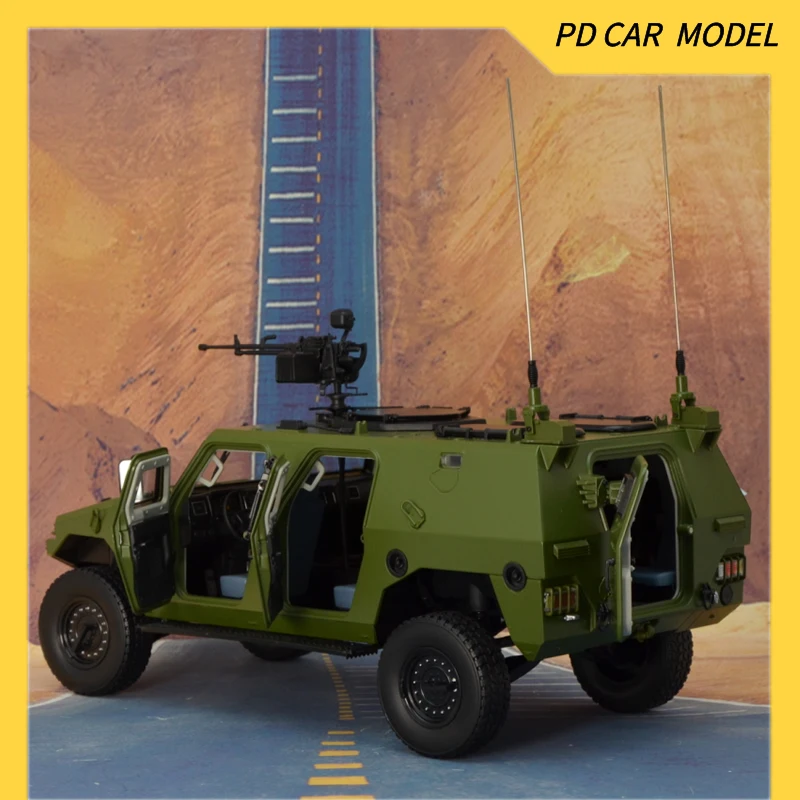 Original 1:18 Scale Model for Dongfeng Mengshi CSK181 assault vehicle Second Generation Gift for tough guy
