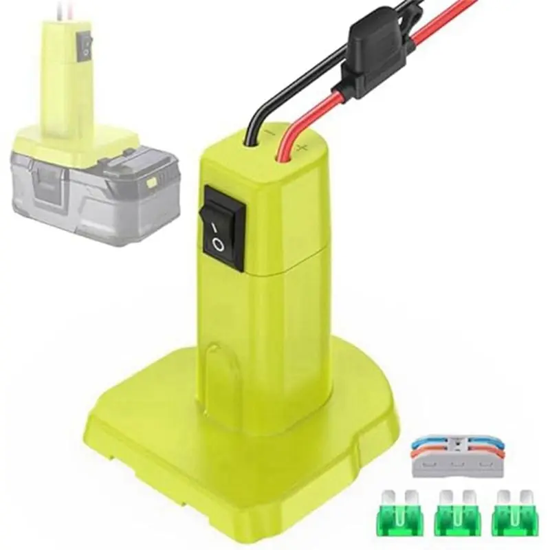 B52C Step Down Converter For Ryobi 18V Battery,DC Power Inverter Adapter DC Voltage Regulator 12V 15A 180W Voltage Converter