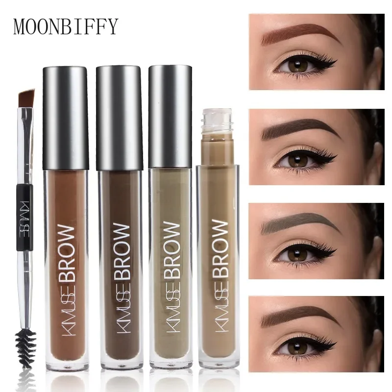 ยี่ห้อ Eye Eyebrow Gel Perfect คิ้วสีดําสีน้ําตาล Tinted Eyebrow แต่งหน้าเจล Pincel Maquiagem ดินสอเขียนคิ้ว Eye แต่งหน้า