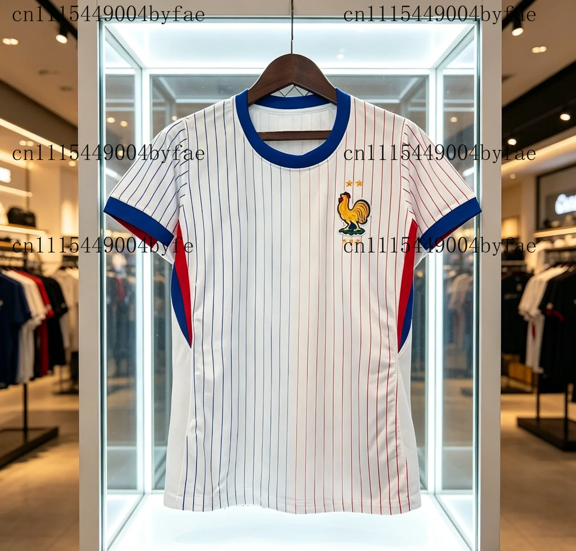 

2026 Hot 3D Selling Printed T-shirt France Jersey Quick Drying Sweat Absorbing Sports Top Men Women Comfort Family Matching Top
