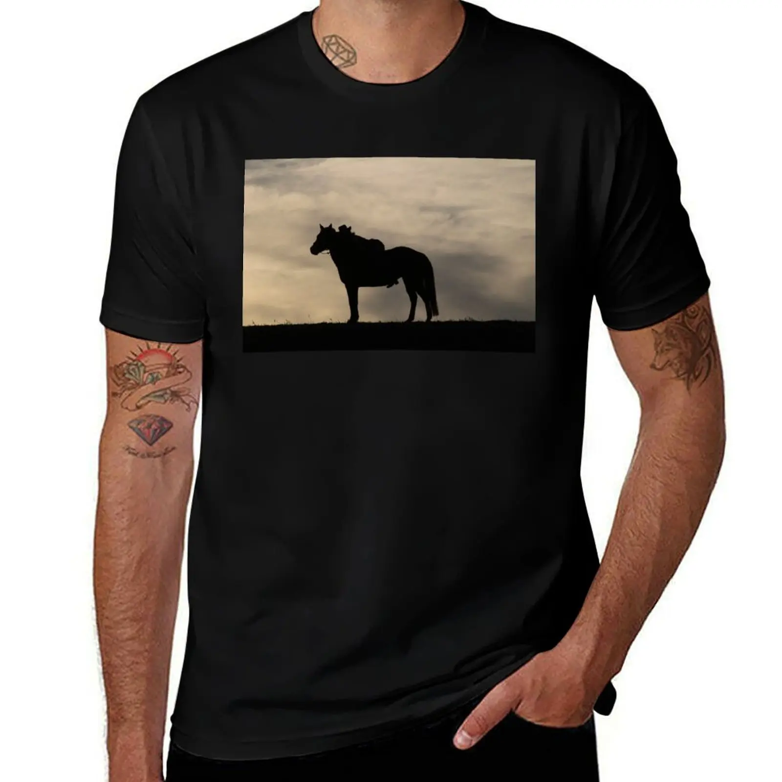 

Sunset ride T-Shirt graphic shirts customs man clothes croswit shirt man mens fashion