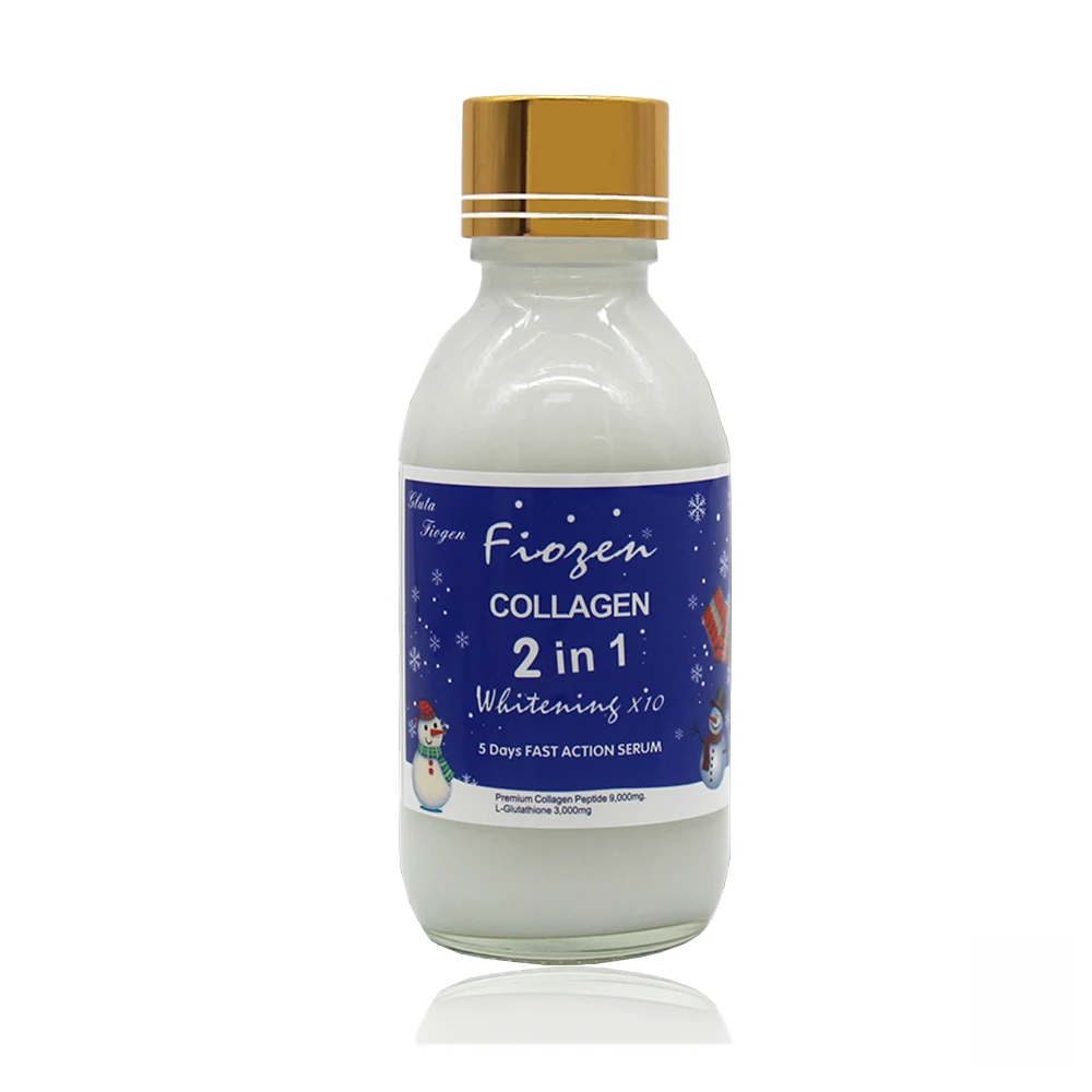 Frozen Collagen 2 in 1 Whitening X10 SkinCare Set Fast Absorption Lightens & Firms Skin Original Beauty & Skin Care