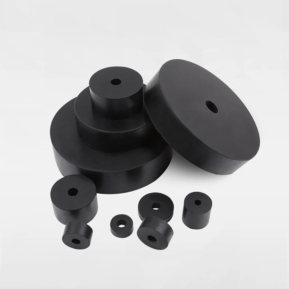 Round Rubber Grommet Bumper Pad Anti-Vibration Shock Absorber Non-Slip Spacer Insulator for DIY Electronics, Machinery, and Furn