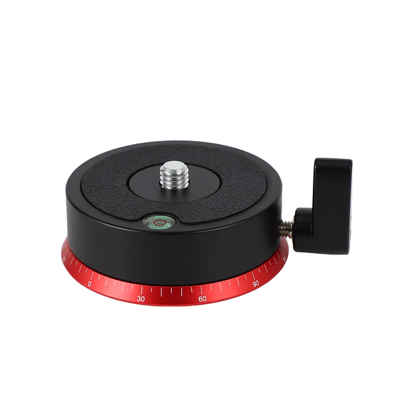 Alloy Panoramic Tripé cabeça com bolha nível para câmera SLR, Fotografia Acessórios, Pb-75