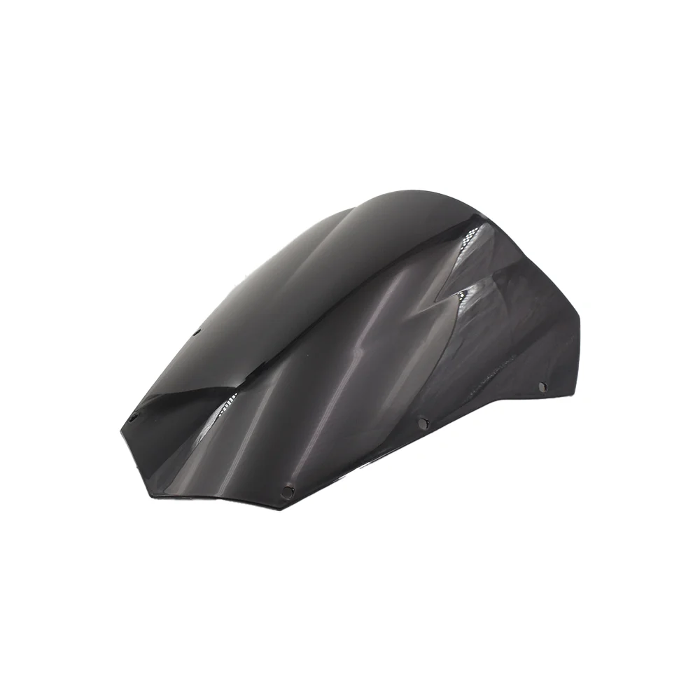 야마하 Fazer FZ6S 2003-2008 윈드 스크린 실드, 더블 버블 윈드 디플렉터, 오토바이 액세서리