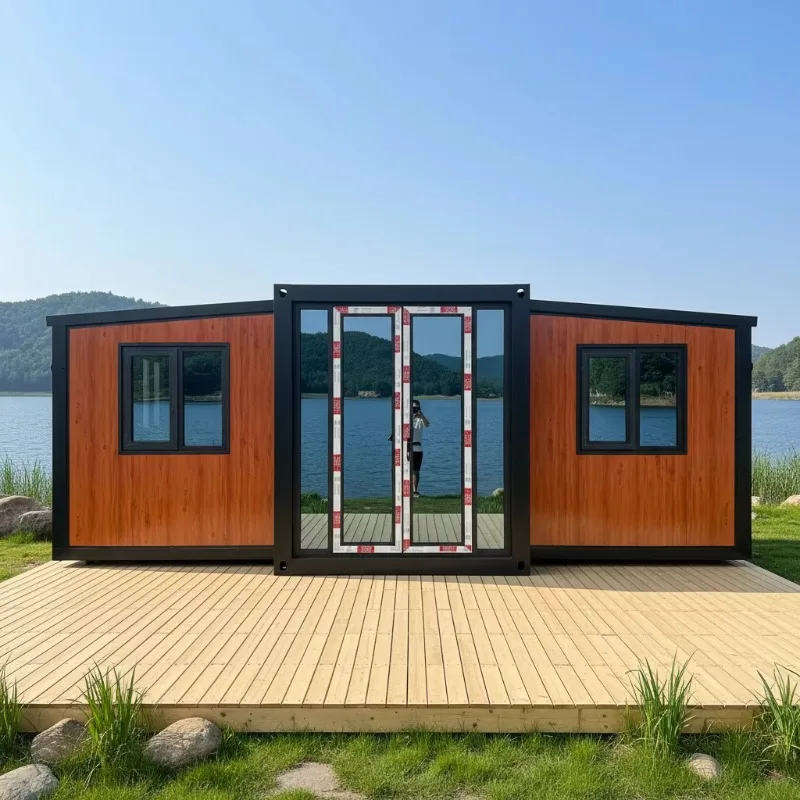 20ft 30ft 40ft Australia Standard Prefab Container Houses Prefabrictaed Portable Luxury Steel Villas Expandable Container Home